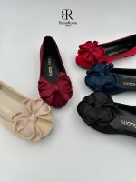 کفش عروسکی پاپیون ساتن