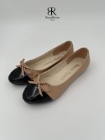 کفش عروسکی دو رنگ