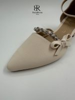 کفش مجلسی نگینی پاشنه ۳ سانت - Image 8