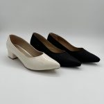 کفش پاشنه ۳ سانت پشت بسته (۶ رنگ و مدل)