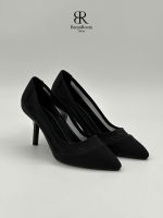 کفش پاشنه ۷ سانت توری استرچ (دو رنگ) - Image 2