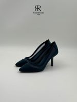 کفش پاشنه ۷ سانت توری استرچ (دو رنگ) - Image 6