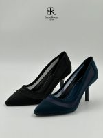 کفش پاشنه ۷ سانت توری استرچ (دو رنگ) - Image 9