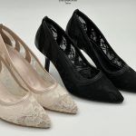 کفش پاشنه ۷ سانت دانتل (دو رنگ)